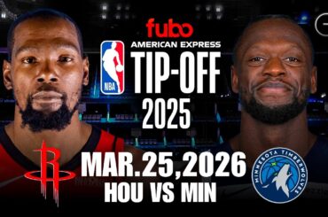 ROCKETS VS TIMBERWOLVES | LIVE NBA Game Play-By-Play Reaction & Scoreboard