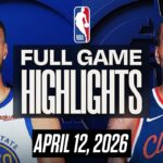 WARRIORS vs CLIPPERS FULL GAME HIGHLIGHTS APRIL 12, 2026 NBA HIGHLIGHTS TODAY NBA 2K26 GAMEPLAY