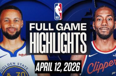 WARRIORS vs CLIPPERS FULL GAME HIGHLIGHTS APRIL 12, 2026 NBA HIGHLIGHTS TODAY NBA 2K26 GAMEPLAY