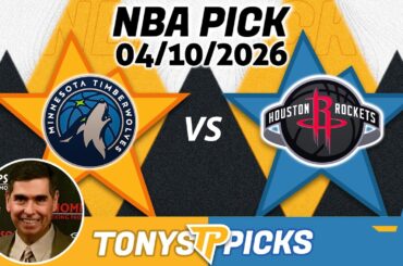 Minnesota Timberwolves vs Houston Rockets Pick 4/10/26 NBA Pick Prediction