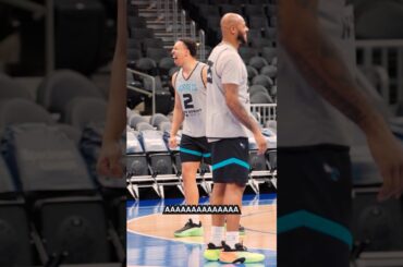 nobody:   | grant & ryan: AHHHHHHHHHH #charlottehornets #micdup