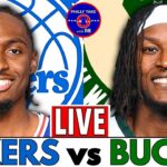 Philadelphia 76ers vs Milwaukee Bucks Live Stream Play-By-Play & Scoreboard