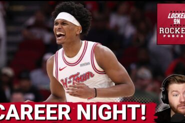 Amen Thompson Posts CAREER NIGHT, But Rockets LOSS Means 1st Round Matchup With Nuggets OR Lakers