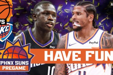 PREGAME: Phoenix Suns Regular Season FINALE vs OKC Will Be UNPREDICTABLE With Key Players OUT