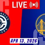 NBA LIVE! Golden State Warriors vs LA Clippers April 13, 2026 | Warriors vs Clippers 2K