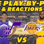 Utah Jazz vs Los Angeles Lakers | Live Play-By-Play & Reactions