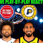 Detroit Pistons vs Indiana Pacers NBA Play-By-Play Reaction 4/12/26 LIVE