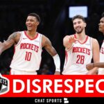 The Houston Rockets Just Got DISRESPECTED By The Nuggets & Lakers Before The NBA Playoffs…