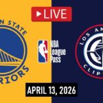 NBA LIVE! Golden State Warriors vs Los Angeles Clippers  | Apr. 13, 2026 | Clippers vs Warriors 2K26