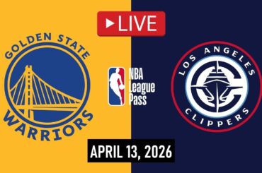 NBA LIVE! Golden State Warriors vs Los Angeles Clippers  | Apr. 13, 2026 | Clippers vs Warriors 2K26