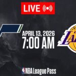 NBA LIVE! Utah Jazz vs Los Angeles Lakers | April 13, 2026 | NBA Today NBA 2K26 Gameplay