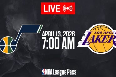 NBA LIVE! Utah Jazz vs Los Angeles Lakers | April 13, 2026 | NBA Today NBA 2K26 Gameplay