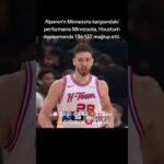 Alperen Şengün’ün Minnesota Timberwolves karşısındaki performansı 🇹🇷