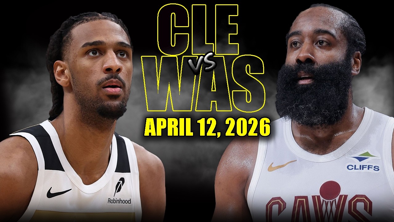 Cleveland Cavaliers vs Washington Wizards Full Game Highlights – April 12, 2026 | NBA Season