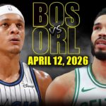 Boston Celtics vs Orlando Magic Full Game Highlights – April 12, 2026 | NBA Season