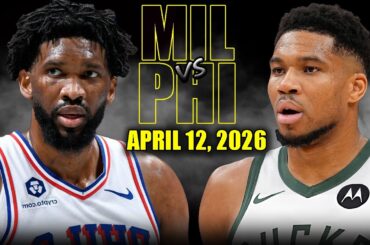 Milwaukee Bucks vs Philadelphia 76ers Full Game Highlights – April 12, 2026 | NBA Season