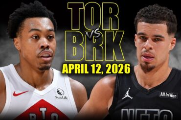 Toronto Raptors vs Brooklyn Nets Full Game Highlights – April 12, 2026 | NBA Season