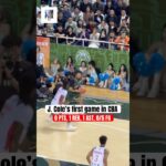 J. Cole made his debut with the Nanjing Monkey Kings