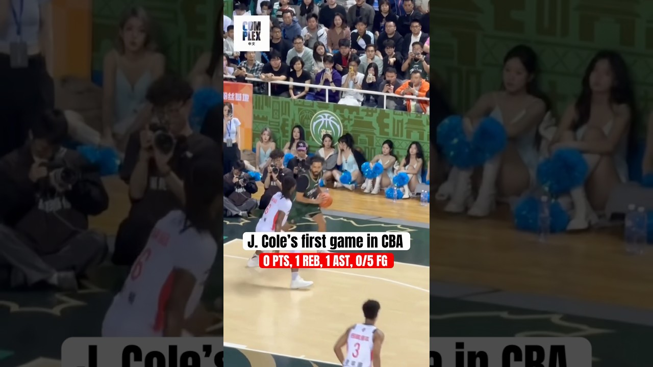 J. Cole made his debut with the Nanjing Monkey Kings