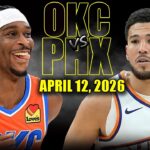 Oklahoma City Thunder vs Phoenix Suns Full Game Highlights – April 12, 2026 | NBA Season