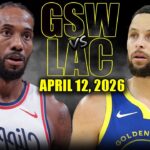 Golden State Warriors vs Los Angeles Clippers Full Game Highlights – April 12, 2026 | NBA Season