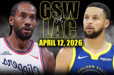 Golden State Warriors vs Los Angeles Clippers Full Game Highlights – April 12, 2026 | NBA Season