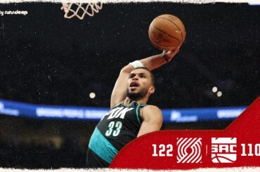 Portland Trail Blazers 122, Sacramento Kings 110 | Game Highlights | April 12, 2026