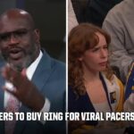 Shaq puts the viral Pacers couple on the spot and offers to buy engagement ring 💍 | Inside the NBA