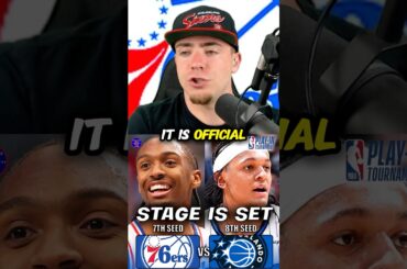 Sixers vs Magic In The NBA Play-In… & It’s Going To Be A TOUGH BATTLE 👀🔥 #76ers #Sixers #NBA