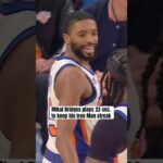 Bridges has played 638 straight games 🤯