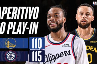 CLIPPERS vencem WARRIORS, e times voltarão a se encontrar no Play-In - NBA Melhores Momentos