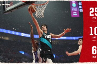 Deni Avdija DOUBLE-DOUBLE In Win vs Kings | Portland Trail Blazers | April 12, 2026