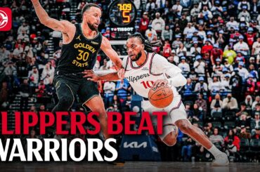 Clippers Take Down Warriors Highlights