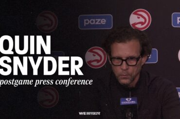 Hawks vs. Heat Postgame Press Conference: Quin Snyder