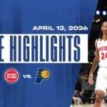 Pistons Finish The Season With 60 Wins! | Detroit Pistons vs. Indiana Pacers | GAME HIGHLIGHTS
