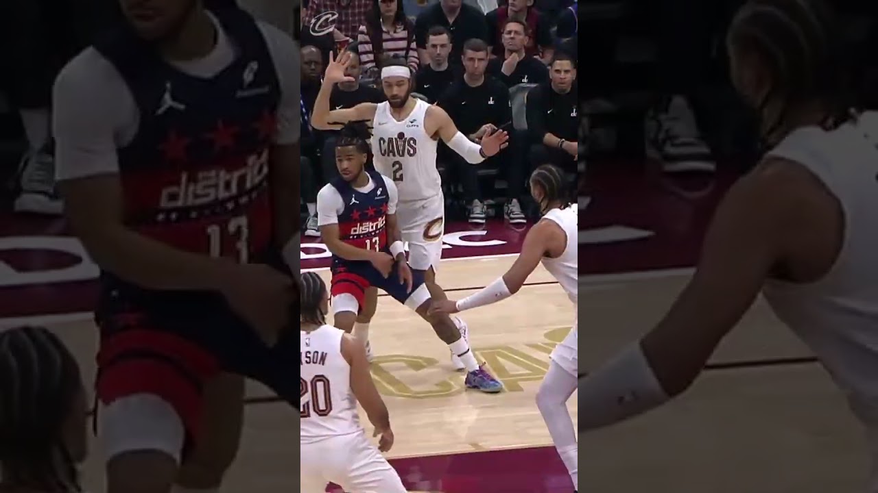 🚫 CPJ stays blocking shots at the rim! #LetEmKnow #Cavs #CraigPorterJr #NBA #Shorts