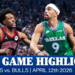 Mavericks Highlights vs. Chicago Bulls | April 12, 2026