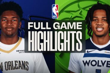 PELICANS at TIMBERWOLVES | FULL GAME HIGHLIGHTS | April 12, 2026