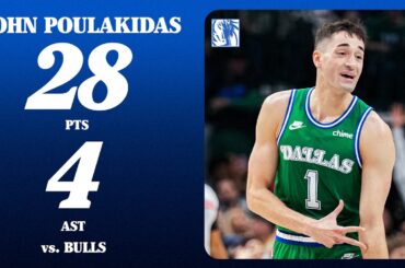 John Poulakidas (28 Points) vs. Chicago Bulls | April 12, 2026