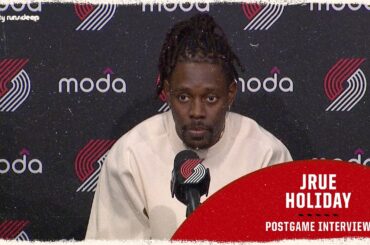 Jrue Holiday On Postseason Basketball & Being A Vet | Portland Trail Blazers | April 12, 2026
