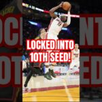Miami Heat Locked Into 10th Seed Following Regular Season #shorts #nba #heat