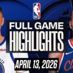 CLIPPERS vs WARRIORS FULL GAME HIGHLIGHTS APRIL 13, 2026 NBA HIGHLIGHTS TODAY NBA 2K26 GAMEPLAY