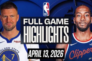 CLIPPERS vs WARRIORS FULL GAME HIGHLIGHTS APRIL 13, 2026 NBA HIGHLIGHTS TODAY NBA 2K26 GAMEPLAY