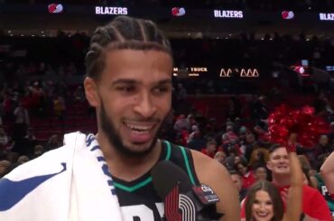 Toumani Camara Postgame Interview | Brightside Windows Baseline Report | vs Kings | April 12, 2026