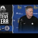 Steve Kerr calls Brandin Podziemski's availability for Warriors a best quality | NBC Sports Bay Area