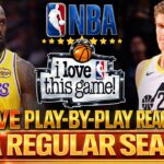 🔴LAKERS VS UTAH JAZZ │ 2026 NBA REGULAR SEASON  Basketball Play-By-Play Reaction & Scoreboard
