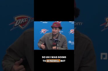 Jared McCain's First Thunder Dunk + Playoff Excitement 👀