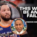 Stephen A. message to Knicks 'You better not lose to the Atlanta Hawks! 🗣️ | First Take