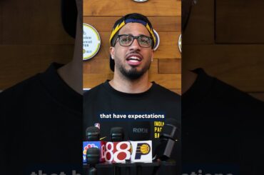 Tyrese Haliburton looks ahead to next season during today's exit interview 🎙️