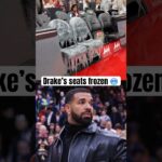 Drake's Raptors seats are iced out 🧊 (via @TorontoRaptors)